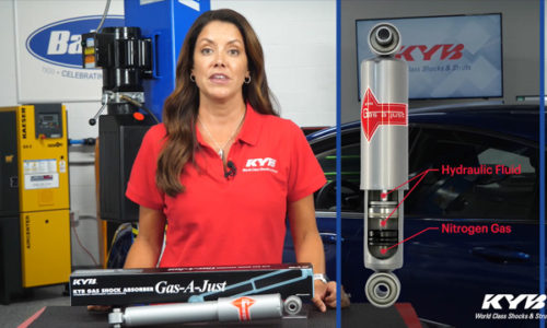 Shock Absorber-Gas-a-Just Front KYB KG9135