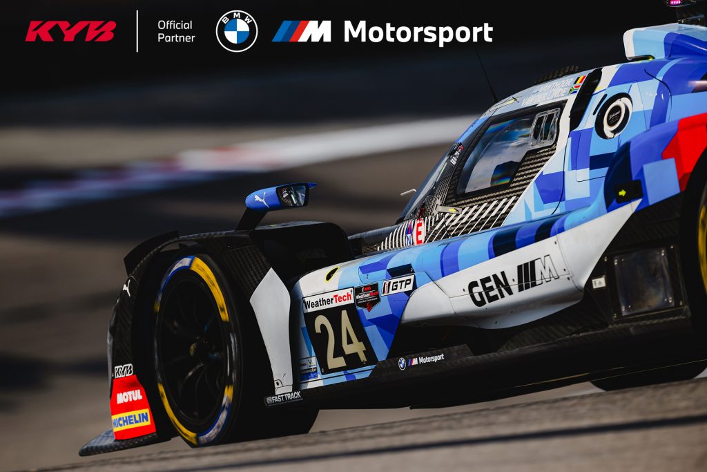 KYB and BMW Motorsports - Official Partner